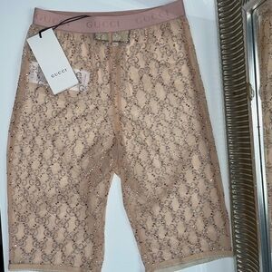Brand new and authentic Gucci biker shorts